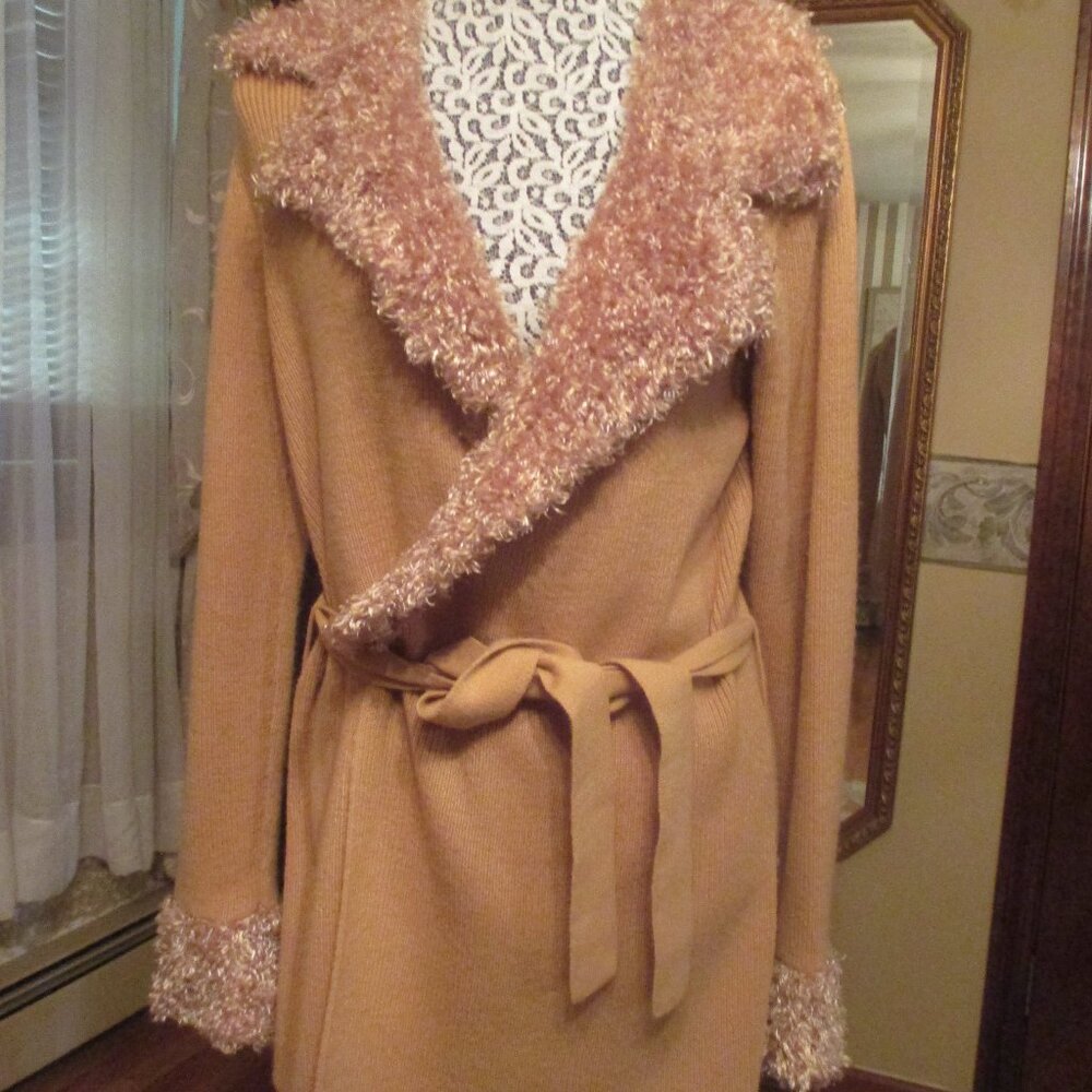 KSTHEY IRELAND SWEATER- W BELT-LADIES-XL